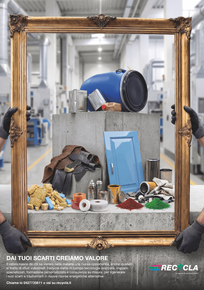Recycla presenta la nuova campagna di comunicazione firmata Armando Testa